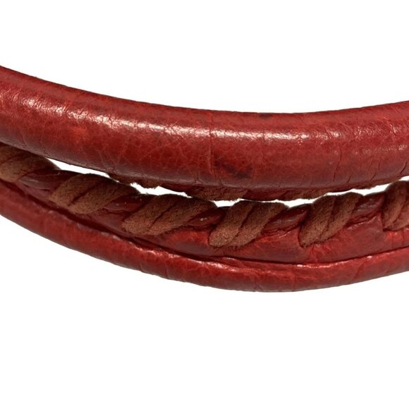 Auth BALENCIAGA The Giant City 173084 Red Leather - Handbag - Picture 8 of 16